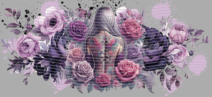 16oz Sunflower Girl-SU-579